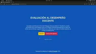 UPN212ed Realizando evaluación docente