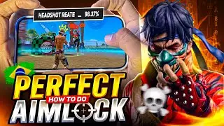 BRAZILIAN 🇧🇷 SECRET 🤫 ( AIM LOCK 🔒) TRICK FOR MOBILE ☠️ | BRAZILIAN FREE FIRE SECRET HEADSHOT TRICK🔥