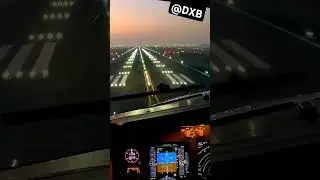 Good Evening Dubai! Full video on the Channel. Fly Safe! #dubai #boeing #flight