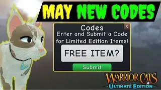 ⚠️NEW UPDATE⚠️WARRIOR CATS CODES ROBLOX 2024 - WARRIOR CATS CODES MAY