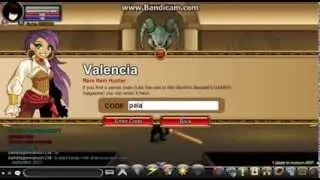 AQW New Valencia's new code september 2013Sonic Sword Driver)