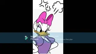 Daisy Duck Enojada. Plantilla para memes