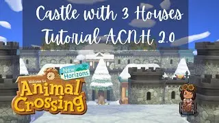 The BIGGEST Castle Tutorial Ever!! ACNH 2.0 Animal Crossing New Horizons Castle Inspiration!