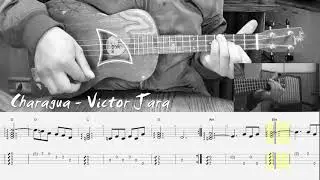 Charagua - Victor Jara - Inti Illimani - Ukulele Tabs Tutorial Cover Partituras