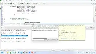 find the employee with the highest salary in Java 8