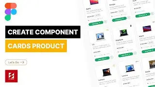 MEMBUAT COMPONENT PRODUCT CARD FIGMA || WEB E-COMM