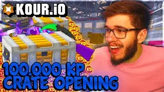100,000 KP KOUR.IO CRATE OPENING! (1 in 10,000)