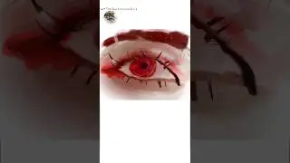 Rysuję oko w stylu animowanym #eye #short #procreate