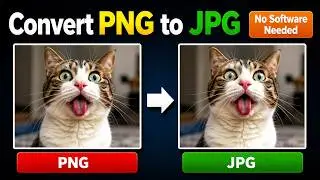How to Convert PNG to JPG in 1 Minute — Free, No Software Needed (Phone, Windows & Mac)