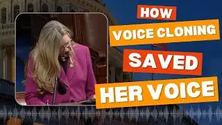 AI Brings Congresswoman’s Voice Back After Rare Disease