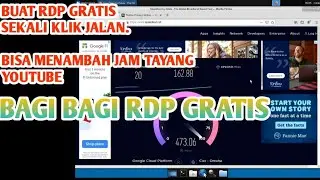Buat RDP kita Sendiri Menggunakan VPS Gratisan || Buat Tambahan Jam tayang Youtube 😁