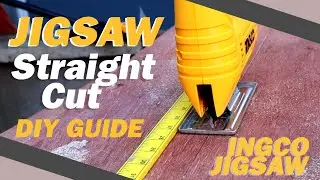 Jigsaw Straight Cut through DIY Guide | Plywood | Ingco