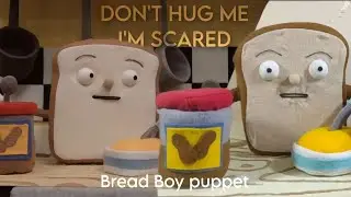 Don't Hug Me I'm Scared | Making Bread Boy Puppet