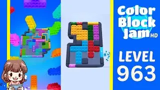 Color Block Jam Level 963 Solution Walkthrough