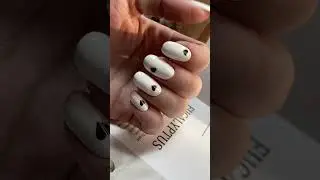 🤍🖤 #shorts #маникюр #дизайнногтей #идеиманикюра #nails