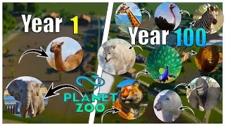 I SPENT 100 YEARS MAKING A  ZOO🔥🤑 | Hindi | Planet Zoo