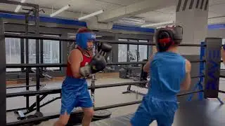 Детские боксёрские спарринги в Rave Boxing Club в Тольятти