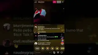 Fénix Flexin watching LIL Peep