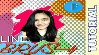 LINE BRUSH 😁👍 || cara edit foto keren efek line brush
