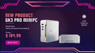 About New Product Kamrui GK3 Pro Mini PC