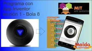 Programa con App Inventor lección 1 - Bola 8