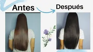 Cambio de LOOK de castaño claro a castaño oscuro ⚫#Shorts