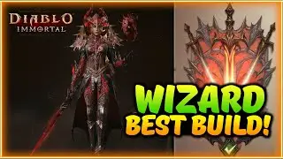 OP Meta Wizard Solo Build For Fast Farming! Class Guide Diablo Immortal