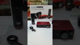 FOCUSRITE SCARLETT 2i2 STUDIO 3RD GEN Paket Home Studio Recording 
