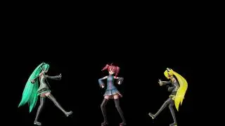 [+DL] MMD HOLOGRAM READY HD 60FPS - 驫麤～とりぷるばか～ / Triple Baka - Magical Mirai 2026 / マジカルミライ 2026