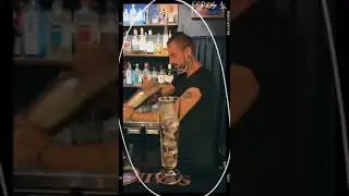 Bartender shake and cocktail 🍸#bartender