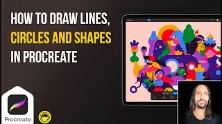 Procreate tip: How to draw Lines, Shapes and Circles