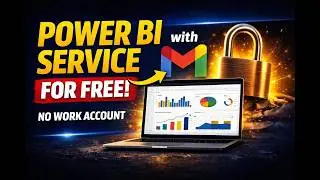 Use Power BI Service for FREE with Personal Email (No Work Account Needed)