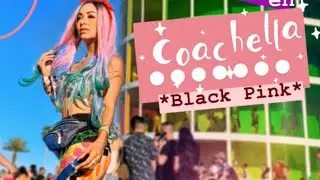 ME GRABÉ CADA HORA POR 24 HORAS EN COACHELLA *BLACK PINK* ME PUSE LOCA*