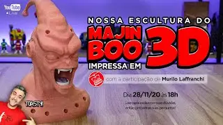 Da ESCULTURA para IMPRESSÃO 3D ft. Murilo Laffranchi - 3D Geek Show