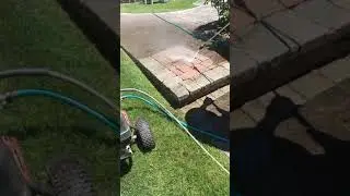 Satisfying paver power washing amazing before and after