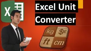 Unit Converter in Excel (V021)