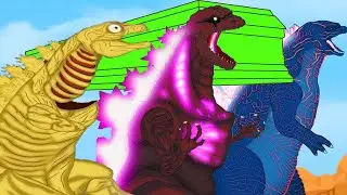 GODZILLA vs EVOLUTION of SHIN GODZILLA | Meme Distraction Dance