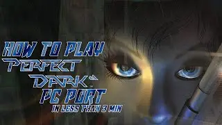 How to play and install the Perfect Dark PC port!