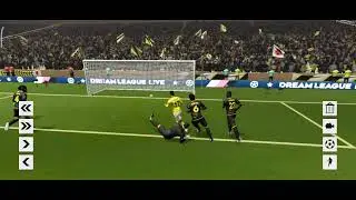 dls22 dream league soccer 22 live challenge Messi nymar Ronaldo goal reaction