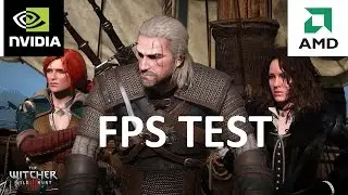 The Witcher 3 fps test GTX 750Ti | FX4300 | 1080p60
