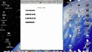 How to write in code