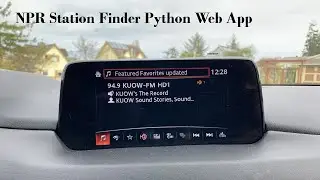 NPR Station Finder Python Web App