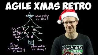 Agile Retrospective.... with a Christmas tree!