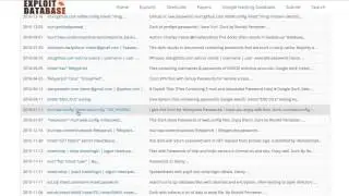 How to Use  Google Hacking Database