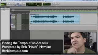 Finding the Tempo of an Acapella (Vocals Only Track) for Remixing