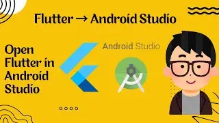 Create & Open Flutter Project in Android Studio 🚀 | flutter create my_app | Beginner Guide Short