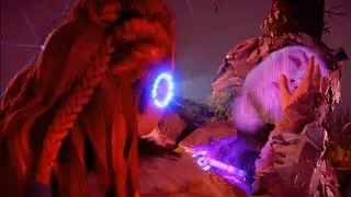 Aloy meeting her mother after 3000 years