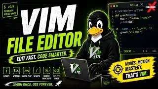 VIM File Editor | How to use VIM Editor in Kali Linux