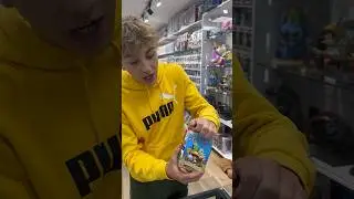 Unboxing improvisado en la tienda