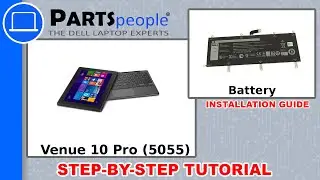 Dell Venue 10 Pro (5055) Battery Replacement Video Tutorial